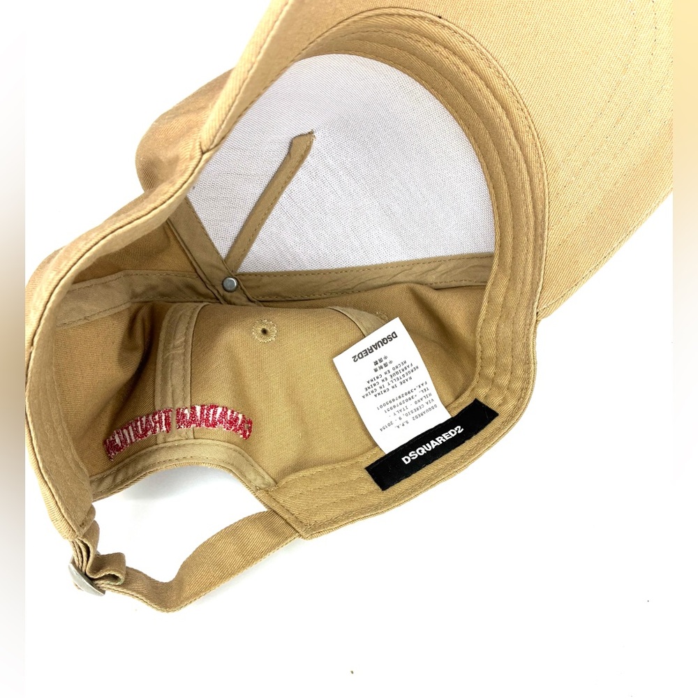 Dsquared2 Tan Baseball Cap - Picture 2 of 4